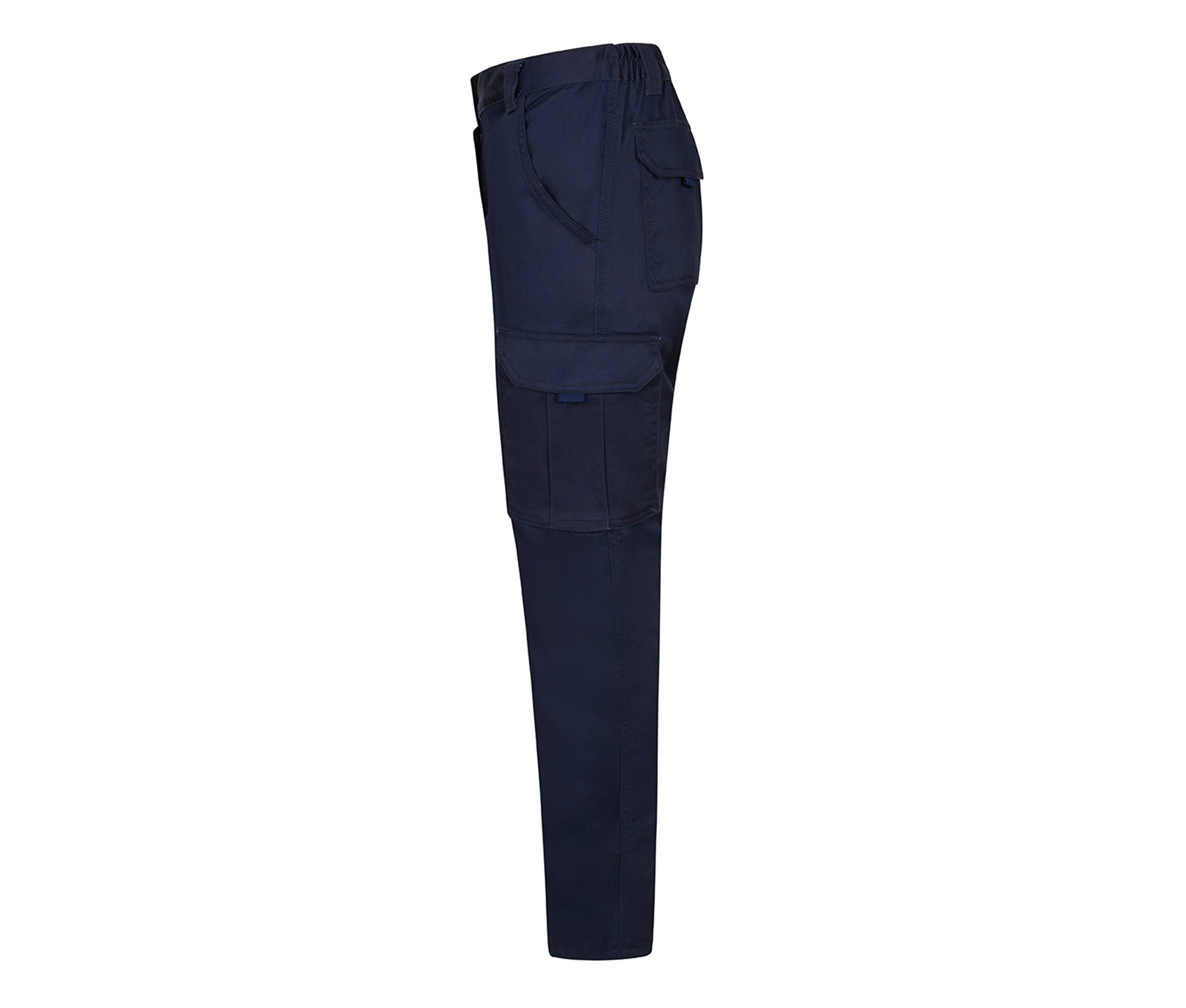 PANTALON STRETCH MULTI-POCHES FEMME