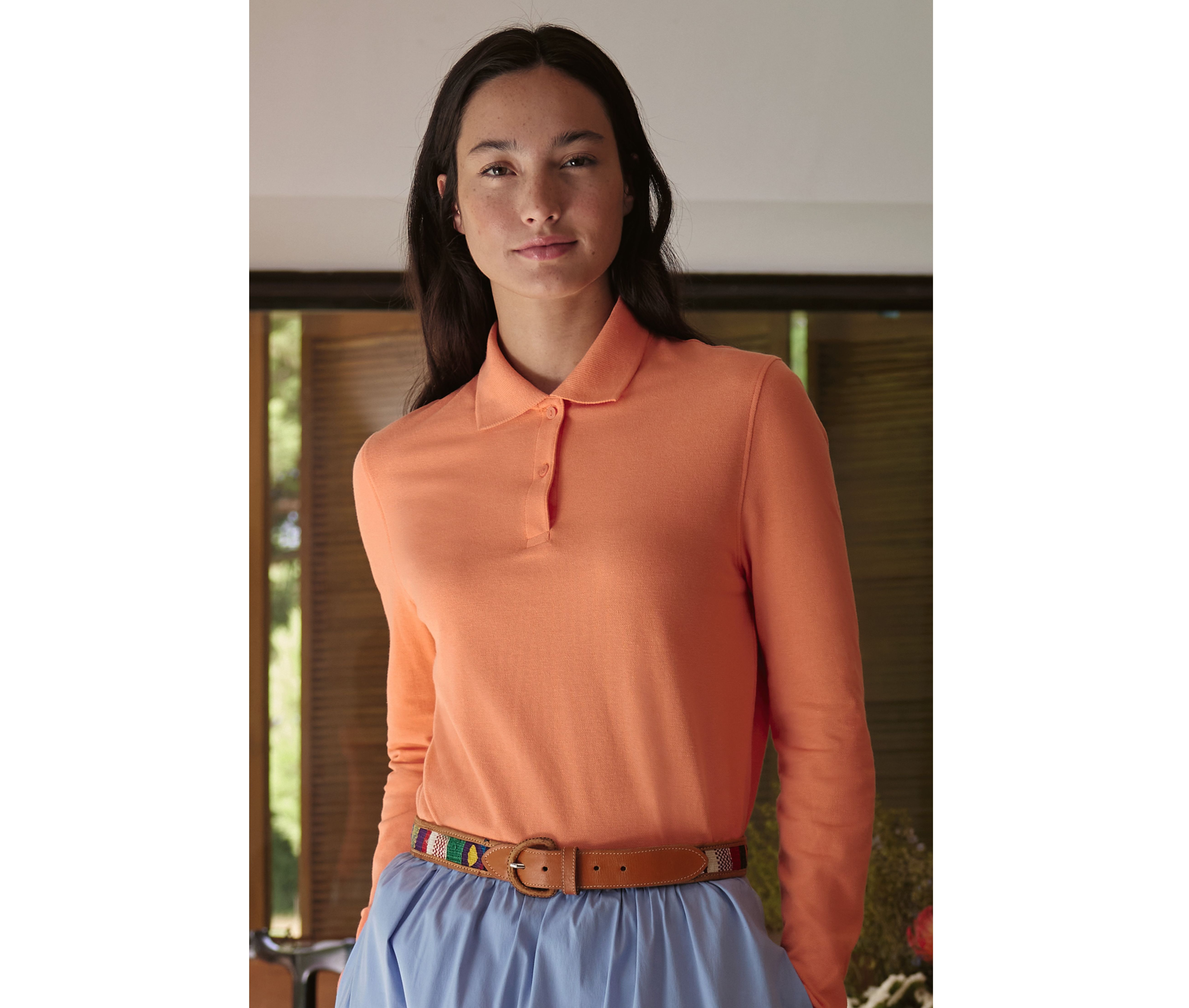 B&C MY POLO 210 LSL /WOMEN