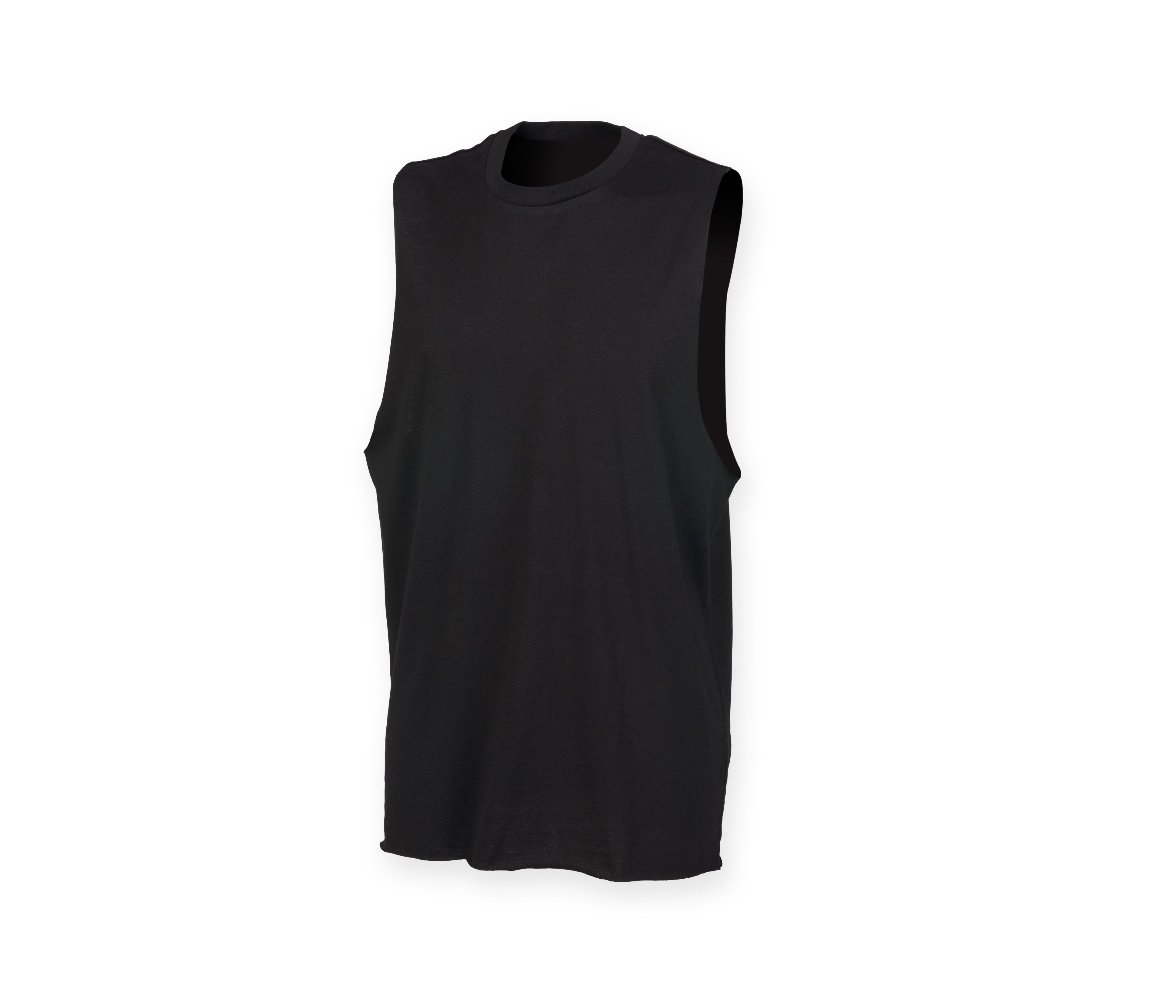 MEN’S HIGH NECK SLASH ARMHOLE VEST