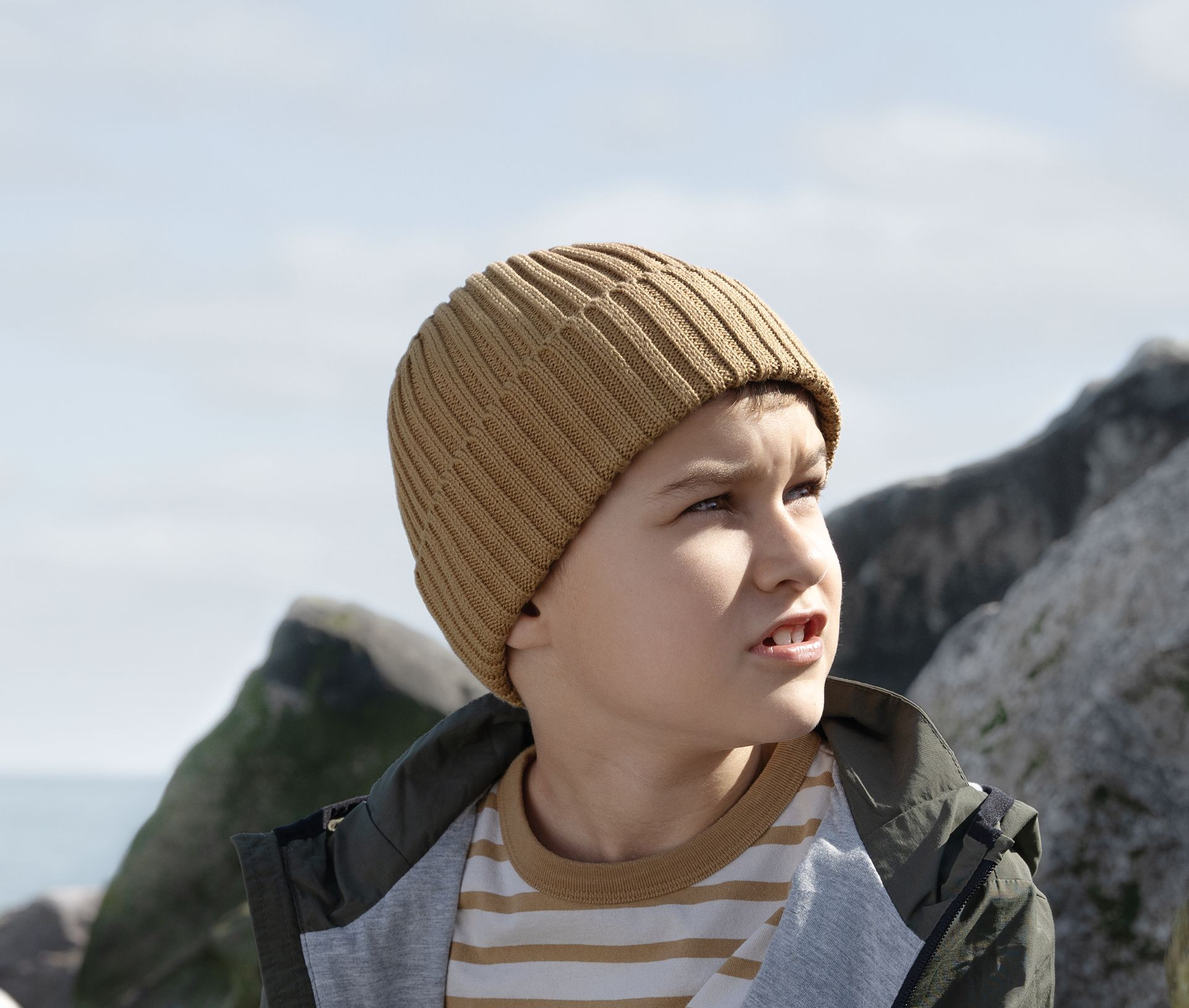 ORGANIC COTTON KIDS BEANIE